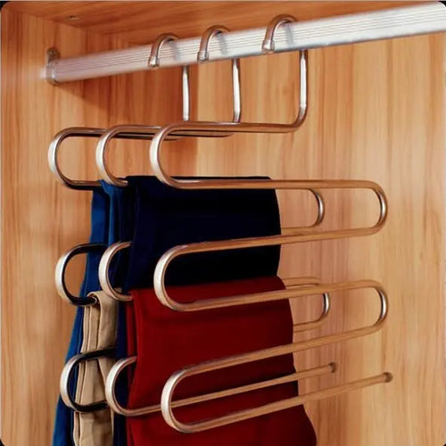 5 layers Stainless Steel Clothes Hangers