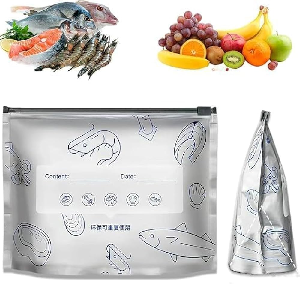 20 pcs Aluminum Foil Zip Lock Bag
