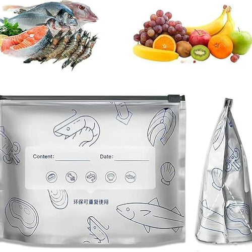 20 pcs Aluminum Foil Zip Lock Bag
