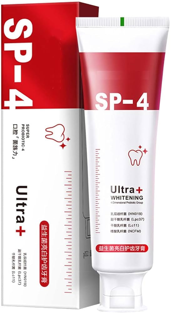 SP 4 Probiotic Whitening Stain Removal Toothpaste 1pc
