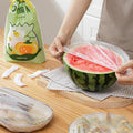 200 Pcs Disposable Plastic Wrap Food Cover
