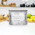 30 pcs Aluminum Foil Zip Lock Bag