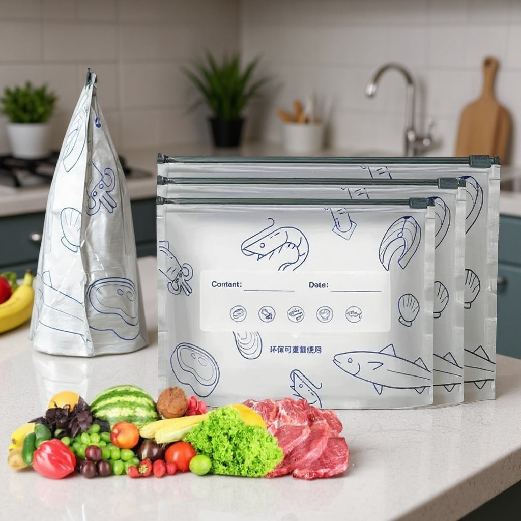 20 pcs Aluminum Foil Zip Lock Bag