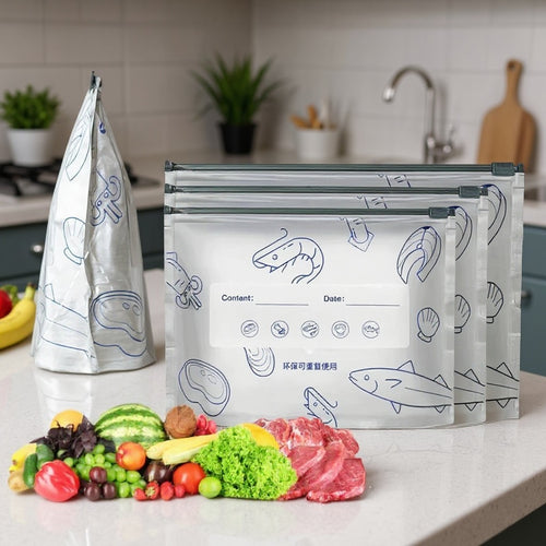 30 pcs Aluminum Foil Zip Lock Bag